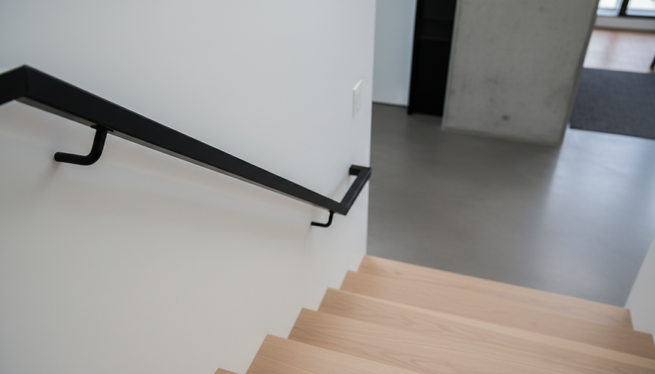 Handrail height OBC requirements Ontario custom staircase